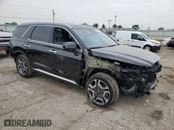 2025 Hyundai Palisade SEL Premium z VIN KM8R4DGE8SU875175, wystawiony jako Copart lot #60490735 z przebiegiem 1 573 mil mil oraz Szkoda całkowita • Salvage title. Historia ofert i sprzedaży dostępna na DreamBid. Obrazek 4.
