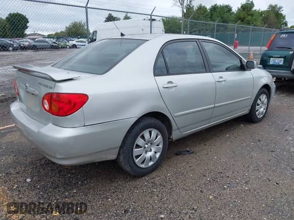 2003 Toyota Corolla CE с VIN 1NXBR32E53Z175295, выставлен на аукционе IAAI как лот 43298755 с пробегом 189 738 миль миль и . История ставок и продаж доступна на DreamBid. Изображение 4.