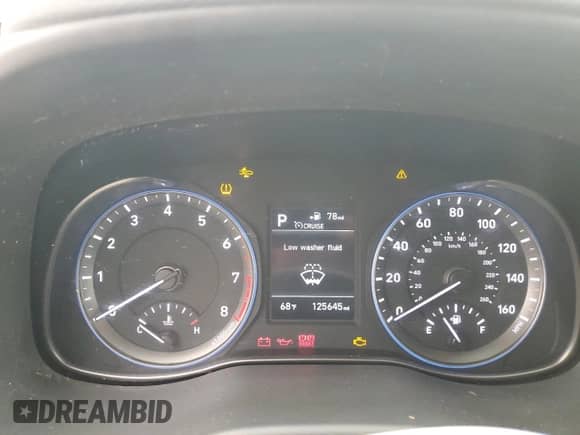 2018 Hyundai Kona SEL с VIN KM8K6CAA7JU082217, выставлен на аукционе Copart как лот 81633515 с пробегом 125 645 миль миль и Чистый • Clean title. История ставок и продаж доступна на DreamBid. Изображение 9.