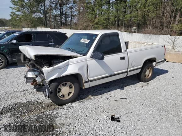 1997 Chevrolet Silverado 1500 with VIN 1GCEC14R9VZ196034, listed as a Copart auction lot 49669505 with 346,143 mi miles and Salvage title. Bid and sale history available at DreamBid. Image 1.