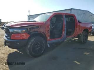 2025 Ram 1500 Rebel с VIN 1C6SRFLP4SN697440, выставлен на аукционе Copart как лот 72078505 с пробегом 2 804 миль миль и Списание • Salvage title. История ставок и продаж доступна на DreamBid. Изображение 1.