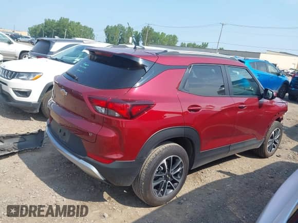 2024 Chevrolet TrailBlazer LT с VIN KL79MRSL2RB113728, выставлен на аукционе IAAI как лот 42974093 с пробегом 35 397 миль миль и . История ставок и продаж доступна на DreamBid. Изображение 14.