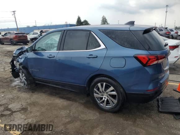 2024 Chevrolet Equinox LT z VIN 3GNAXKEG3RL125485, wystawiony jako Copart lot #66474005 z przebiegiem 17 074 mil mil oraz Szkoda całkowita • Salvage title. Historia ofert i sprzedaży dostępna na DreamBid. Obrazek 2.
