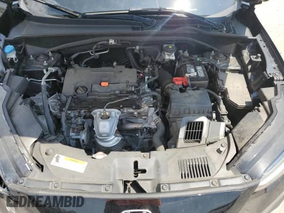 2023 Honda HR-V LX with VIN 3CZRZ1H36PM701838, listed as a Copart auction lot 64954065 with 57,501 mi miles and Salvage title. Bid and sale history available at DreamBid. Image 12.