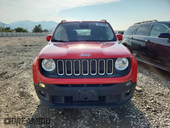 2017 Jeep Renegade Altitude с VIN ZACCJBBB1HPE58320, выставлен на аукционе Copart как лот 70312995 с пробегом 133 203 миль миль и Списание • Salvage title. История ставок и продаж доступна на DreamBid. Изображение 5.