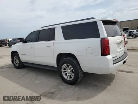2015 Chevrolet Suburban LT z VIN 1GNSCJKCXFR278235, wystawiony jako Copart lot #53805964 z przebiegiem 188 888 mil mil oraz Szkoda całkowita • Salvage title. Historia ofert i sprzedaży dostępna na DreamBid. Obrazek 2.