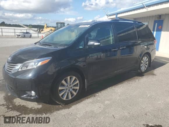 2017 Toyota Sienna XLE with VIN 5TDYZ3DC1HS835029, listed as a Copart auction lot 85296425 with 83,086 mi miles and Salvage title. Bid and sale history available at DreamBid. Image 1.