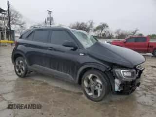 2024 Hyundai Venue SEL with VIN KMHRC8A34RU331896, listed as a Copart auction lot 71657595 with Not provided miles and Salvage title. Bid and sale history available at DreamBid. Image 4.