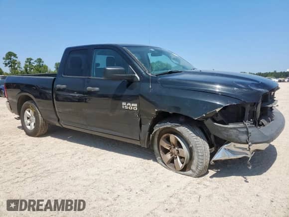 2018 Ram 1500 Tradesman z VIN 1C6RR6FG8JS325545, wystawiony jako Copart lot #80033225 z przebiegiem 117 495 mil mil oraz Szkoda całkowita • Salvage title. Historia ofert i sprzedaży dostępna na DreamBid. Obrazek 4.
