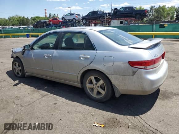 2003 Honda Accord EX with VIN JHMCM56603C057732, listed as a Copart auction lot 60041295 with 152,478 mi miles and Salvage title. Bid and sale history available at DreamBid. Image 2.