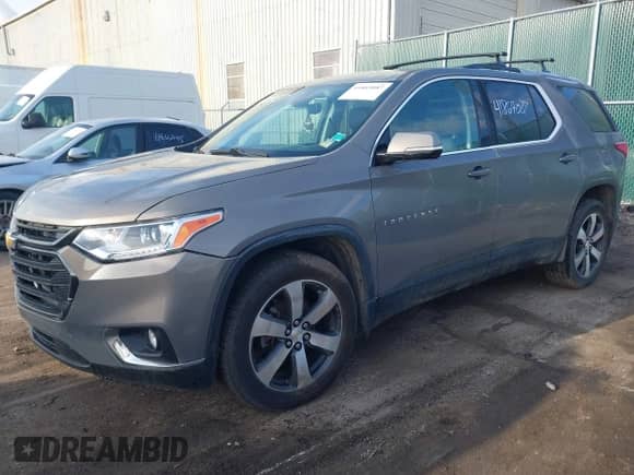 2018 Chevrolet Traverse LT с VIN 1GNEVHKW0JJ147686, выставлен на аукционе IAAI как лот 41869087 с пробегом 78 708 миль миль и . История ставок и продаж доступна на DreamBid. Изображение 17.