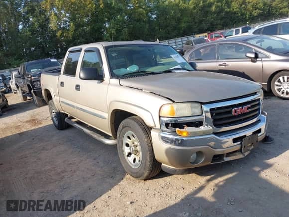 2006 GMC Sierra 1500 SLE1 z VIN 2GTEK13T261150703, wystawiony jako IAAI lot #43222737 z przebiegiem 196 048 mil mil oraz . Historia ofert i sprzedaży dostępna na DreamBid. Obrazek 1.