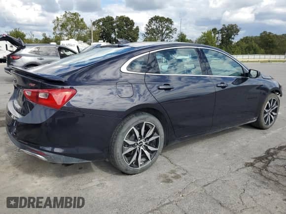 2022 Chevrolet Malibu RS с VIN 1G1ZG5ST6NF204757, выставлен на аукционе Copart как лот 84625605 с пробегом 52 475 миль миль и Списание • Salvage title. История ставок и продаж доступна на DreamBid. Изображение 3.