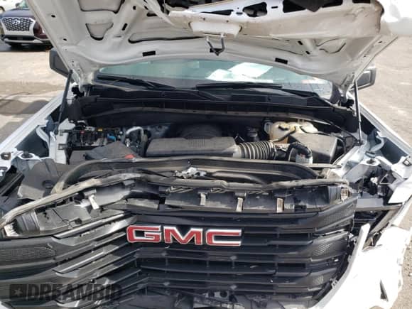 2024 GMC Sierra 1500 Pro with VIN 1GTRHAED2RZ101745, listed as a Copart auction lot 84869744 with Not provided miles and Salvage title. Bid and sale history available at DreamBid. Image 11.