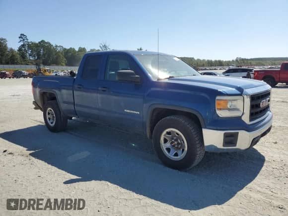 2015 GMC Sierra 1500 with VIN 1GTR1TEHXFZ383969, listed as a Copart auction lot 80303495 with 194,583 mi miles and Salvage title. Bid and sale history available at DreamBid. Image 4.