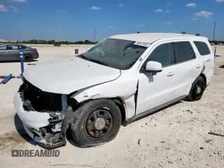 2022 Dodge Durango Pursuit z VIN 1C4RDJFG8NC132600, wystawiony jako Copart lot #84547545 z przebiegiem 16 186 mil mil oraz Szkoda całkowita • Salvage title. Historia ofert i sprzedaży dostępna na DreamBid. Obrazek 1.