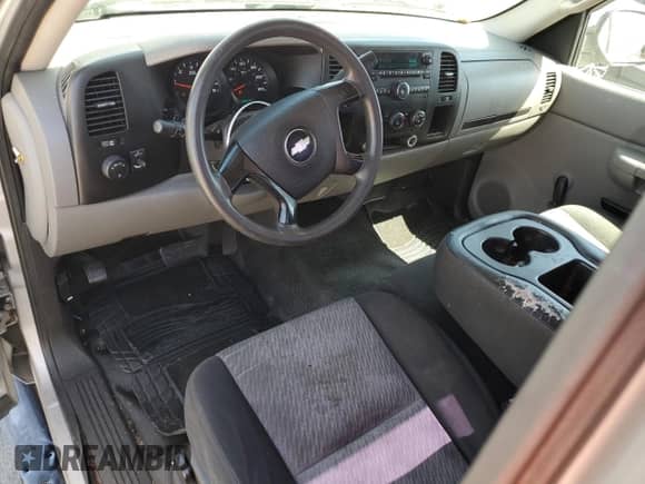 2009 Chevrolet Silverado 1500 Work Truck with VIN 1GCEC14X39Z180593, listed as a Copart auction lot 53874505 with 175,752 mi miles and Salvage title. Bid and sale history available at DreamBid. Image 8.
