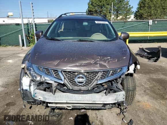 2012 Nissan Murano SL with VIN JN8AZ1MW8CW201486, listed as a Copart auction lot 60975505 with 145,092 mi miles and Salvage title. Bid and sale history available at DreamBid. Image 5.