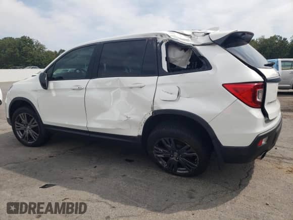 2021 Honda Passport EX-L с VIN 5FNYF8H52MB025330, выставлен на аукционе Copart как лот 71974555 с пробегом 78 732 миль миль и Списание • Salvage title. История ставок и продаж доступна на DreamBid. Изображение 2.
