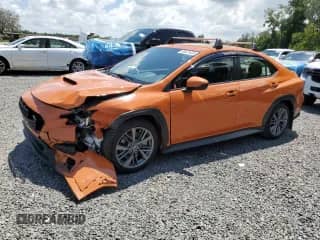 2022 Subaru WRX with VIN JF1VBAA61N9013390, listed as a Copart auction lot 71416285 with 51,489 mi miles and Salvage title. Bid and sale history available at DreamBid. Image 1.