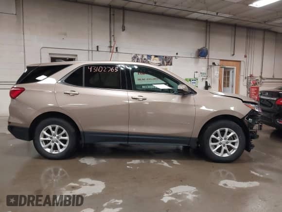 2018 Chevrolet Equinox LT с VIN 3GNAXSEV7JL105503, выставлен на аукционе IAAI как лот 43102763 с пробегом 171 421 миль миль и . История ставок и продаж доступна на DreamBid. Изображение 14.