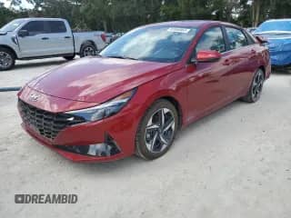 2023 Hyundai Elantra Limited with VIN KMHLP4AG6PU511514, listed as a Copart auction lot 83866865 with 29,248 mi miles and Salvage title. Bid and sale history available at DreamBid. Image 1.