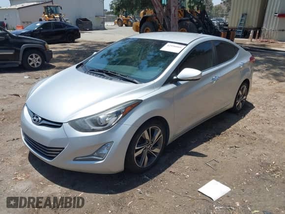 2016 Hyundai Elantra SE with VIN 5NPDH4AE3GH742790, listed as a IAAI auction lot 42596066 with 116,845 mi miles and . Bid and sale history available at DreamBid. Image 2.
