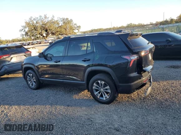 2025 Chevrolet Equinox FWD LT с VIN 3GNAXHEG1SL111075, выставлен на аукционе Copart как лот 81812924 с пробегом 54 миль миль и Списание • Salvage title. История ставок и продаж доступна на DreamBid. Изображение 2.