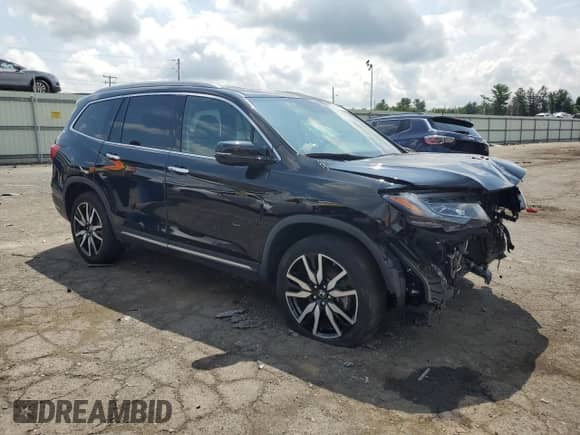 2022 Honda Pilot Touring 7-Passenger z VIN 5FNYF6H62NB057161, wystawiony jako Copart lot #64944655 z przebiegiem 21 694 mil mil oraz Szkoda całkowita • Salvage title. Historia ofert i sprzedaży dostępna na DreamBid. Obrazek 4.