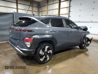 2024 Hyundai Kona Limited с VIN KM8HECA31RU167175, выставлен на аукционе Copart как лот 81297014 с пробегом 16 868 миль миль и Чистый • Clean title. История ставок и продаж доступна на DreamBid. Изображение 3.