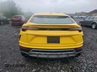 2019 Lamborghini Urus with VIN ZPBUA1ZL0KLA01046, listed as a Copart auction lot 56668015 with Not provided miles and Salvage title. Bid and sale history available at DreamBid. Image 6.