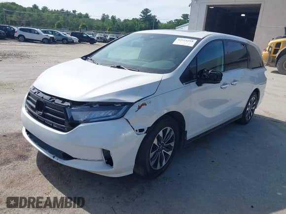 2023 Honda Odyssey EX-L с VIN 5FNRL6H60PB056011, выставлен на аукционе IAAI как лот 42524358 с пробегом Не указан миль и . История ставок и продаж доступна на DreamBid. Изображение 2.