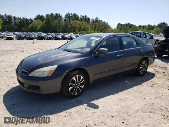 2006 Honda Accord EX z VIN 1HGCM56706A058844, wystawiony jako Copart lot #56470965 z przebiegiem Nie podano mil oraz Nie do naprawy • Non repairable. Historia ofert i sprzedaży dostępna na DreamBid. Obrazek 1.