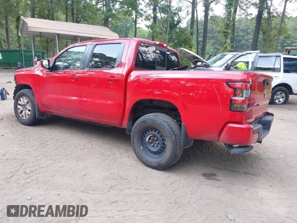 2022 Nissan Frontier SV with VIN 1N6ED1EKXNN651038, listed as a IAAI auction lot 42846151 with 51,602 mi miles and . Bid and sale history available at DreamBid. Image 3.