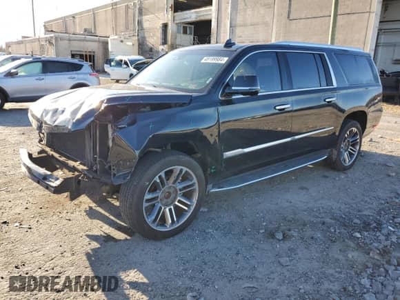 2017 Cadillac Escalade ESV Luxury с VIN 1GYS4HKJXHR145971, выставлен на аукционе Copart как лот 48199984 с пробегом 67 422 миль миль и Списание • Salvage title. История ставок и продаж доступна на DreamBid. Изображение 1.