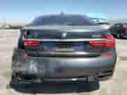 2019 BMW 7 Series 740i with VIN WBA7E2C58KB218095, listed as a Copart auction lot 64482195 with 87,118 mi miles and Salvage title. Bid and sale history available at DreamBid. Image 6.