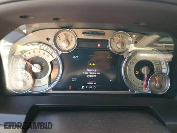 2016 Ram 1500 Longhorn Limited with VIN 1C6RR6PT4GS297957, listed as a Copart auction lot 50984665 with 123,656 mi miles and Salvage title. Bid and sale history available at DreamBid. Image 9.