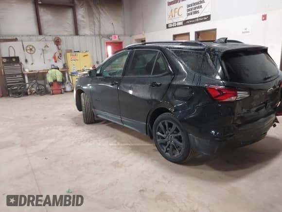 2024 Chevrolet Equinox RS with VIN 3GNAXWEG3RL222998, listed as a IAAI auction lot 41281790 with 10,885 mi miles and . Bid and sale history available at DreamBid. Image 3.