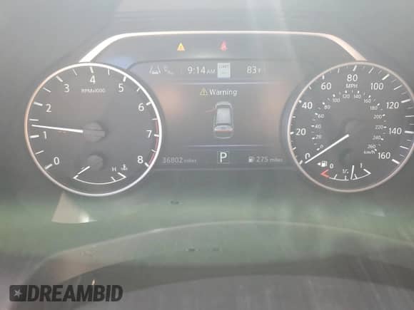 2019 Nissan Murano S with VIN 5N1AZ2MS5KN115566, listed as a Copart auction lot 67606655 with 36,802 mi miles and Salvage title. Bid and sale history available at DreamBid. Image 9.