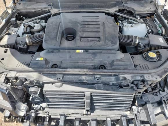 2022 Land Rover Range Rover Sport HST with VIN SALWS2RUXNA217748, listed as a Copart auction lot 59335655 with 33,428 mi miles and Salvage title. Bid and sale history available at DreamBid. Image 12.