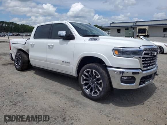 2025 Ram 1500 Limited z VIN 1C6SRFHP6SN638365, wystawiony jako Copart lot #64762775 z przebiegiem 2 129 mil mil oraz Szkoda całkowita • Salvage title. Historia ofert i sprzedaży dostępna na DreamBid. Obrazek 4.