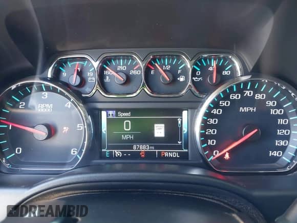 2017 Chevrolet Silverado 1500 LTZ с VIN 3GCUKSEJ1HG352553, выставлен на аукционе IAAI как лот 41852204 с пробегом 87 883 миль миль и . История ставок и продаж доступна на DreamBid. Изображение 7.
