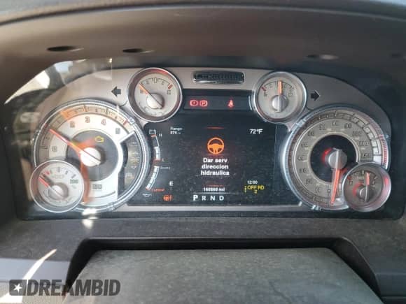 2014 Ram 1500 Longhorn z VIN 1C6RR7PM1ES313429, wystawiony jako Copart lot #62146625 z przebiegiem 160 360 mil mil oraz Czysty tytuł • Clean title. Historia ofert i sprzedaży dostępna na DreamBid. Obrazek 9.