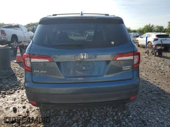 2021 Honda Pilot Special Edition with VIN 5FNYF6H25MB015188, listed as a Copart auction lot 66128935 with 99,242 mi miles and Salvage title. Bid and sale history available at DreamBid. Image 6.