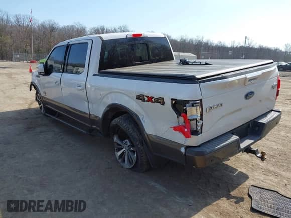 2015 Ford F-150 XLT z VIN 1FTEW1EG1FFA47818, wystawiony jako IAAI lot #41716884 z przebiegiem 113 192 mil mil oraz . Historia ofert i sprzedaży dostępna na DreamBid. Obrazek 3.