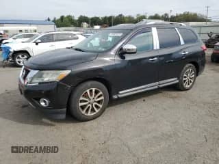 2015 Nissan Pathfinder SV with VIN 5N1AR2MM0FC673800, listed as a Copart auction lot 80881615 with 190,401 mi miles and Clean title. Bid and sale history available at DreamBid. Image 1.