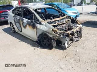 2012 Toyota Prius One with VIN JTDKN3DU2C5411643, listed as a IAAI auction lot 43213720 with Not provided miles and . Bid and sale history available at DreamBid. Image 1.