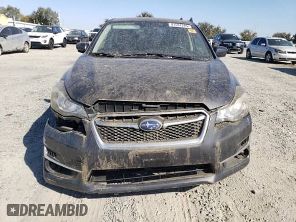 2015 Subaru Impreza Premium with VIN JF1GJAC64FH016932, listed as a Copart auction lot 81591285 with Not provided miles and Clean title. Bid and sale history available at DreamBid. Image 5.