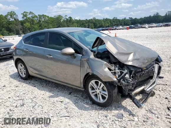 2018 Chevrolet Cruze LT with VIN 3G1BE6SM9JS553388, listed as a Copart auction lot 71816515 with 247,049 mi miles and Salvage title. Bid and sale history available at DreamBid. Image 4.