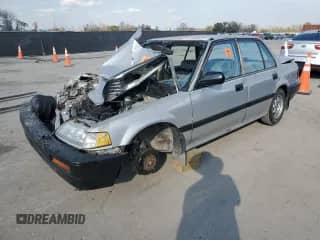 1989 Honda Civic с VIN 1HGED3547KA096229, выставлен на аукционе Copart как лот 44426325 с пробегом 128 218 миль миль и На запчасти • Non repairable. История ставок и продаж доступна на DreamBid. Изображение 1.
